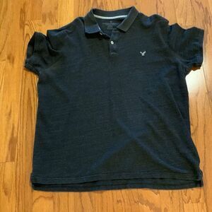 American Eagle dark gray XXL Polo